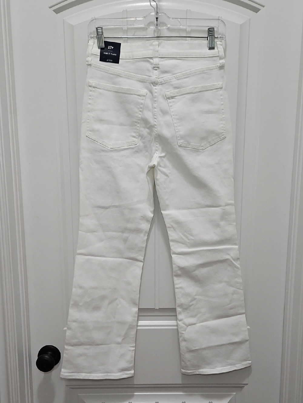 J.Crew Ankle Flare Jean New Size 27 Petite White - Picture 6 of 9